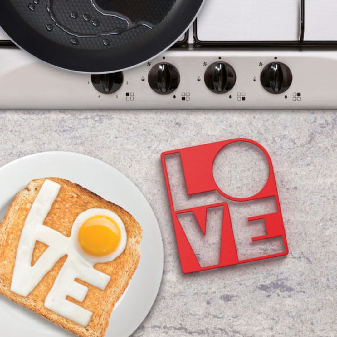 Форма для яичницы Люблю тебя Fry Love You