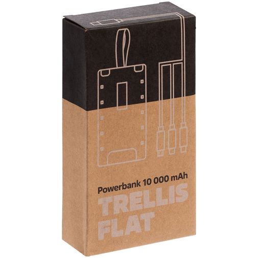 Аккумулятор Trellis Flat 10000 мАч (Белый) Аккумулятор Trellis Flat 10000 мАч (Белый)