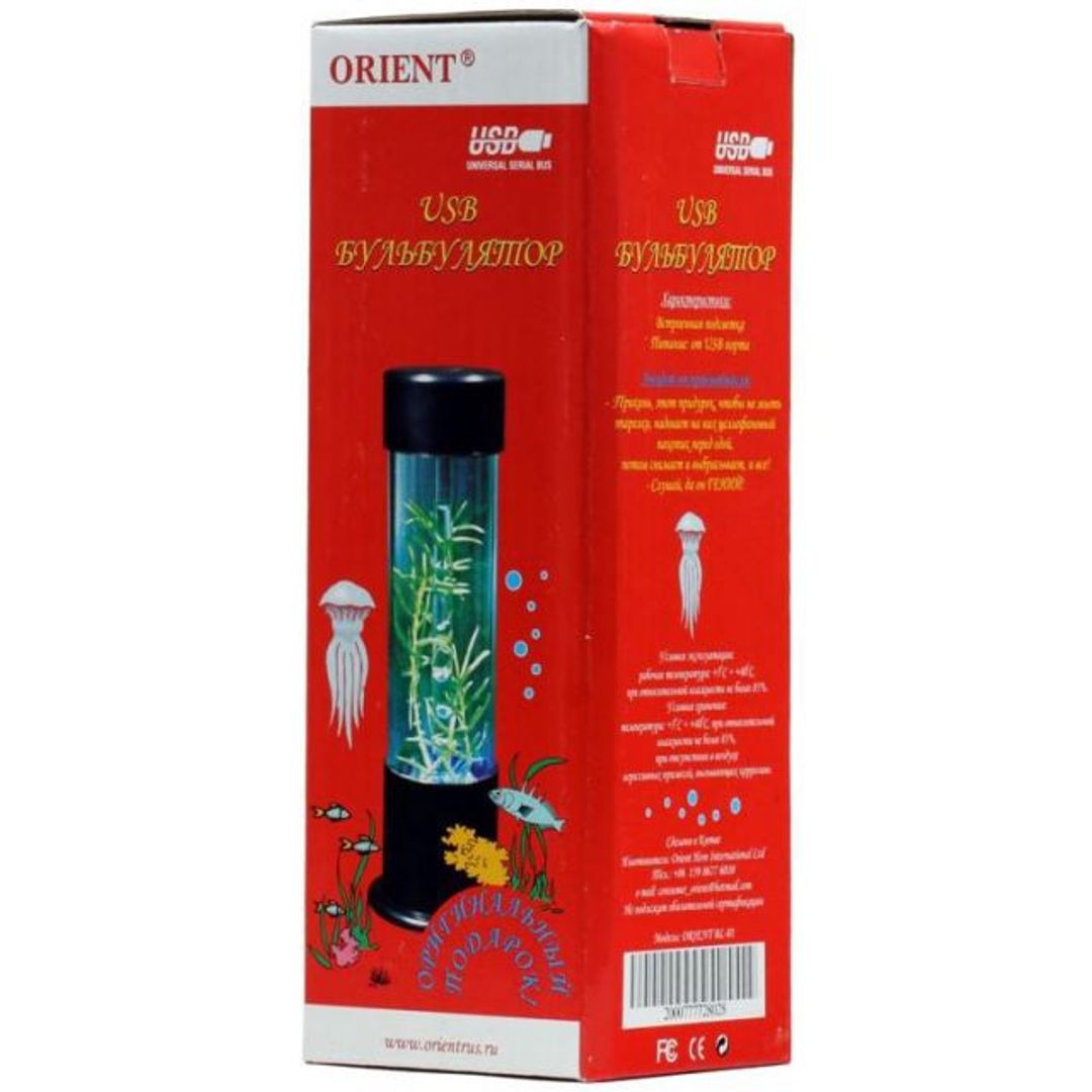 USB Светильник Бульбулятор Аквариум USB Светильник Бульбулятор Аквариум