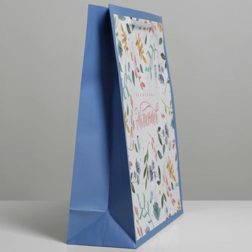 Подарочный пакет Best Wishes (23 х 27 х 8 см) Подарочный пакет Best Wishes (23 х 27 х 8 см)