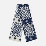 Шарф Wintertude L (синий с белым) Шарф Wintertude L (синий с белым)