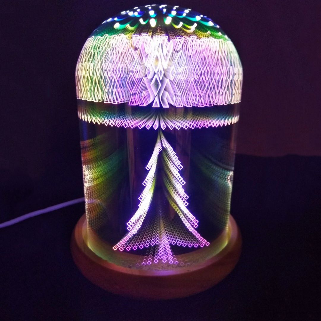 USB Ночник Снеговик и елка USB Ночник Снеговик и елка