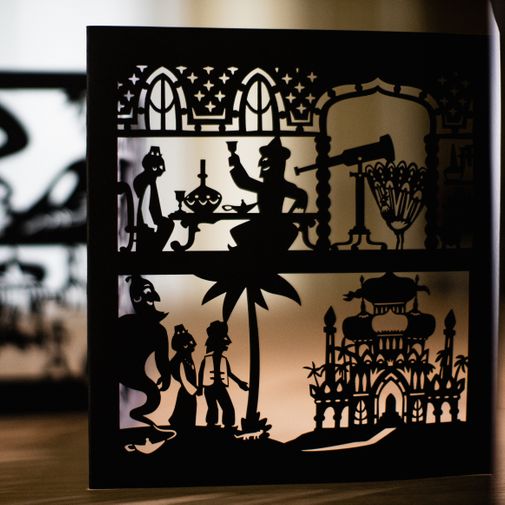 Книга Театр теней Волшебная лампа Аладдина Книга Театр теней Волшебная лампа Аладдина