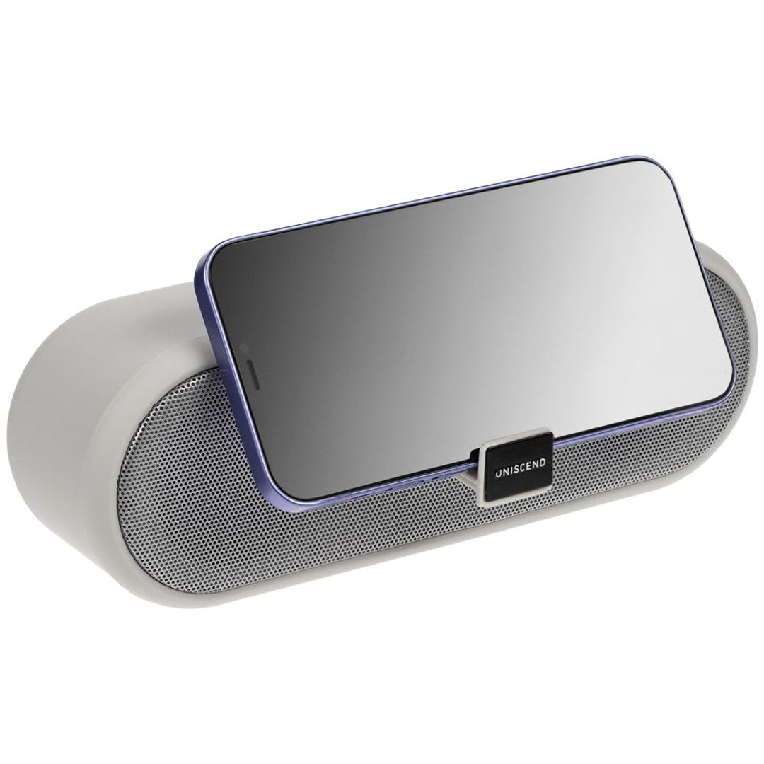 Беспроводная стереоколонка Uniscend Roombox (Светло-серая) Беспроводная стереоколонка Uniscend Roombox (Светло-серая)