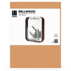 Фоторамка двухсторонняя Bellwood (Орех)