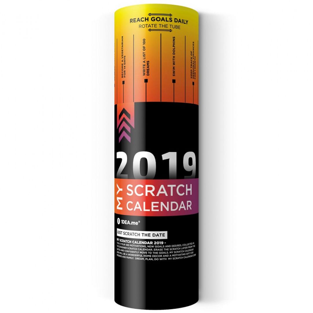 Скретч-календарь My Scratch Calendar 2019 Скретч-календарь My Scratch Calendar 2019