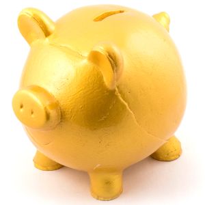 Копилка Свинка (Золотой) Копилка Свинка (Золотой)