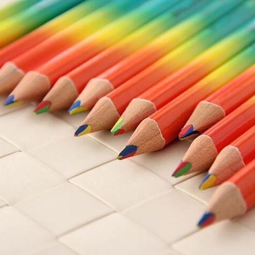 Многоцветный карандаш Радуга Rainbow 4 цвета в 1 Многоцветный карандаш Радуга Rainbow 4 цвета в 1