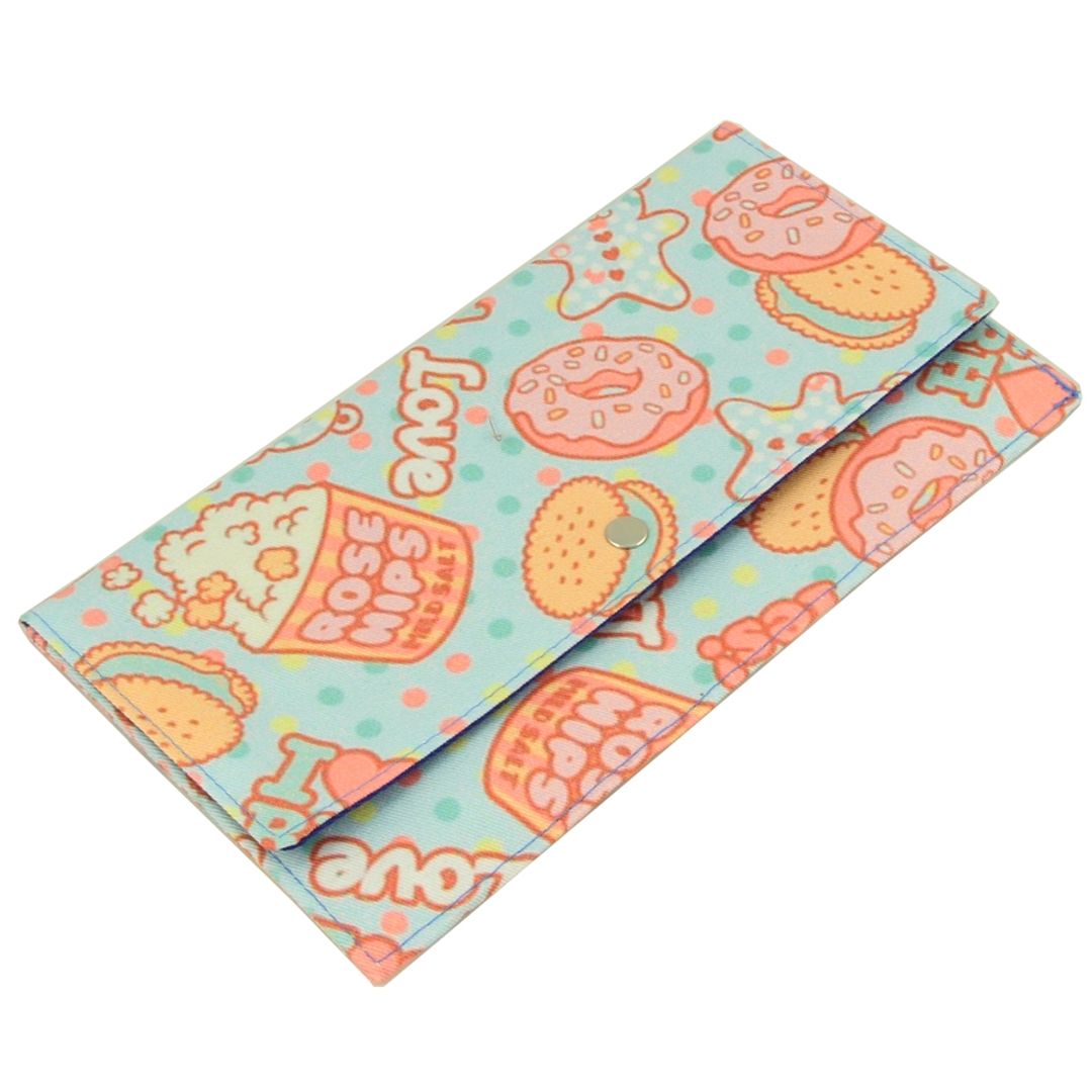 Конверт для путешествий Sweet Popcorn Застежка-кнопка Конверт для путешествий Sweet Popcorn Застежка-кнопка