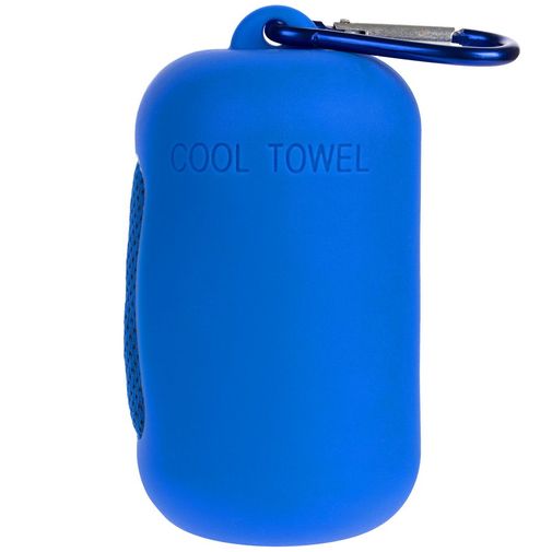 Охлаждающее полотенце Narvik в силиконовом чехле (синий) Охлаждающее полотенце Narvik в силиконовом чехле (синий)