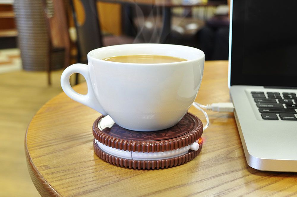 USB Подогреватель для чашки Печенька