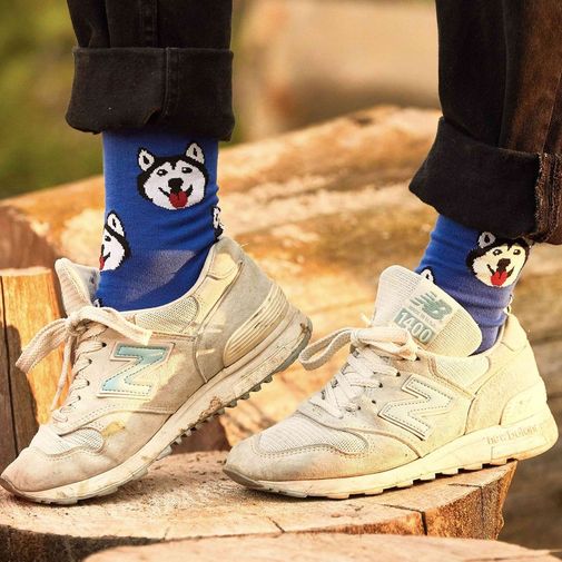 Носки Хаски не носят маски