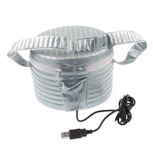 USB Контейнер для обеда Серебристый