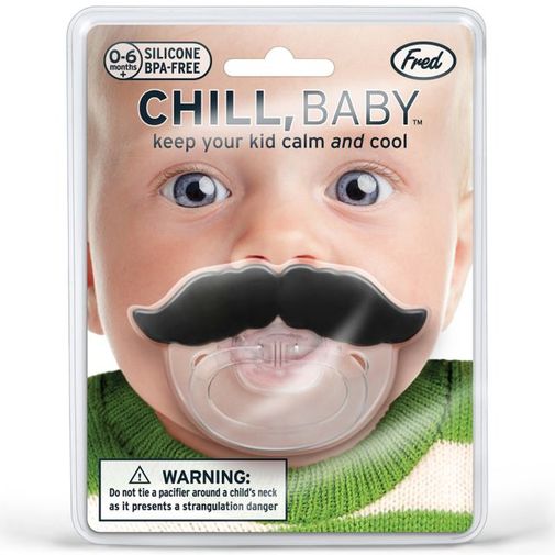 Соска-пустышка Усы Chill, Baby Соска-пустышка Усы Chill, Baby