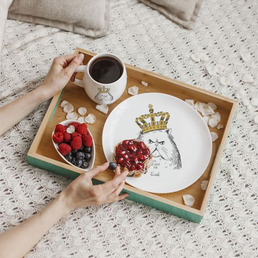 Тарелка Кот в короне Еще Тарелка Кот в короне Еще