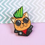 Значок Rock'n'Cat