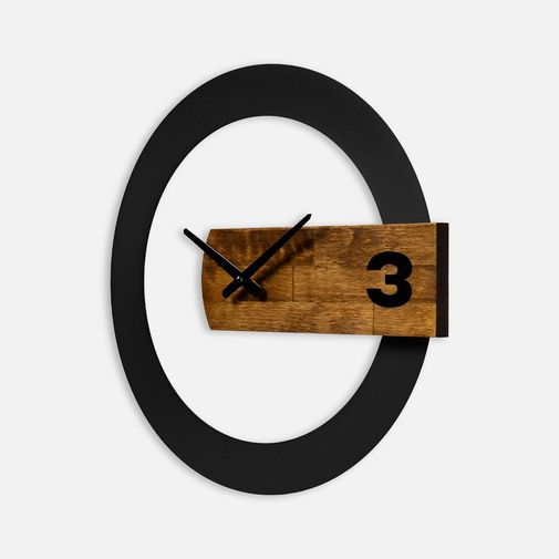 Часы TimeLord (черный с коричневым)