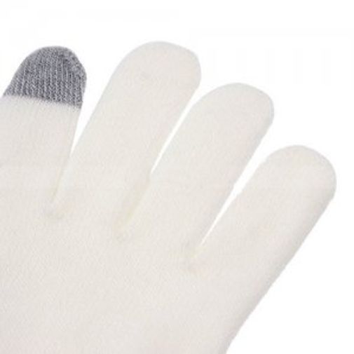 Перчатки для сенсорного экрана Белые Перчатки для сенсорного экрана Белые