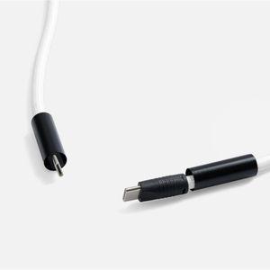 Кабель-ланьярд energyFlex Power Delivery 60 Вт (белый)