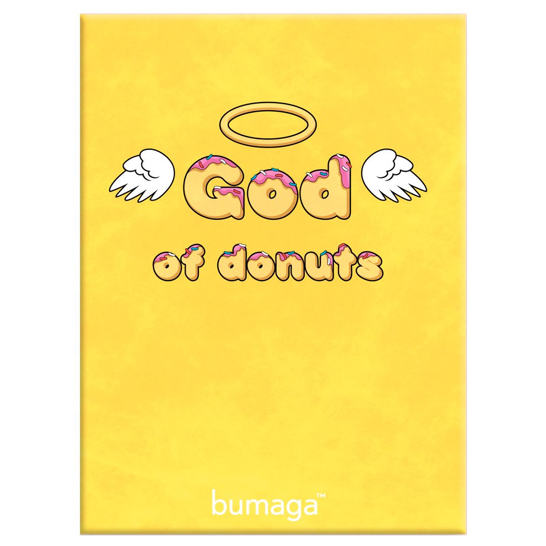Обложка для паспорта Bumaga Donut God