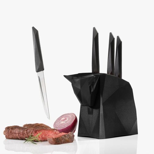 Набор ножей для стейков в подставке Pablo Набор ножей для стейков в подставке Pablo