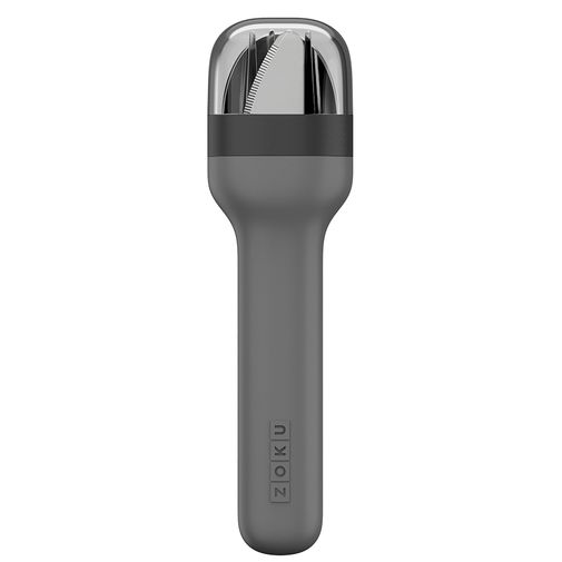 Набор из 3-х столовых приборов в футляре Zoku (Серый)