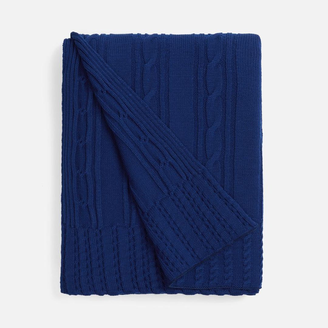 Плед Remitt (темно-синий (кобальт)) Плед Remitt (темно-синий (кобальт))