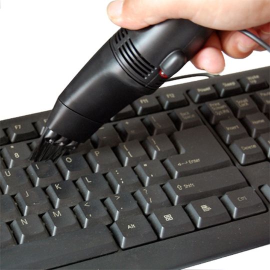 USB Пылесос За работой