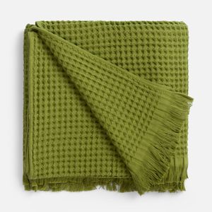 Плед вафельный Elenglect (зеленый) Плед вафельный Elenglect (зеленый)