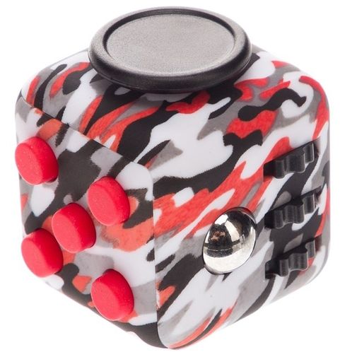 Кубик-антистресс Fidget Cube Red Camo