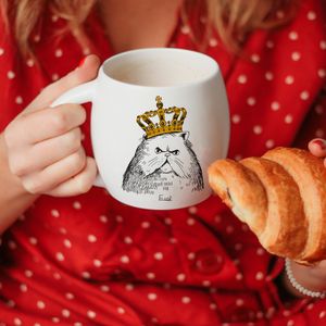 Кружка Кот в короне Еще