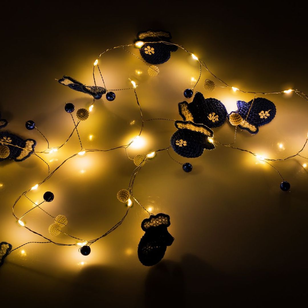 Гирлянда Merry Mittens (Синяя) Гирлянда Merry Mittens (Синяя)