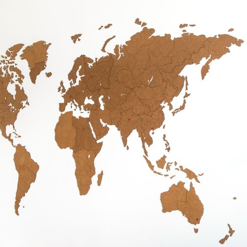 Декоративная Карта мира Wall Decoration Brown GIANT Декоративная Карта мира Wall Decoration Brown GIANT