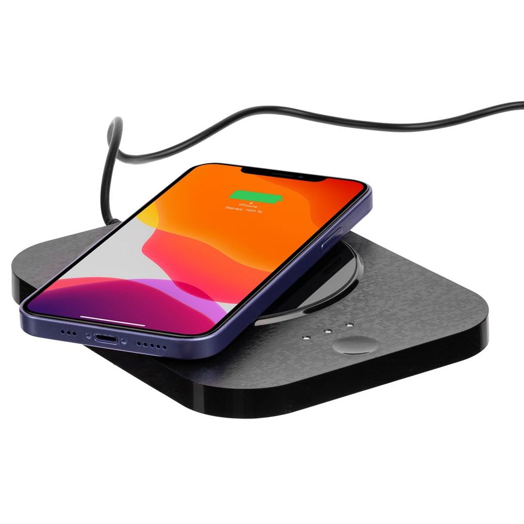 Кружка с подогревом и беспроводной зарядкой Dual Base Plus (Черная) Кружка с подогревом и беспроводной зарядкой Dual Base Plus (Черная)