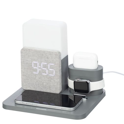 Зарядная станция с часами и подсветкой Large Charge