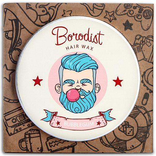 Воск-паутинка для волос Borodist Bubblegum