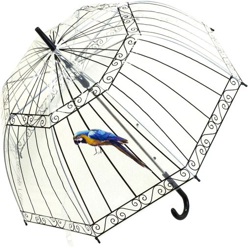 Зонт Клетка с попугаем