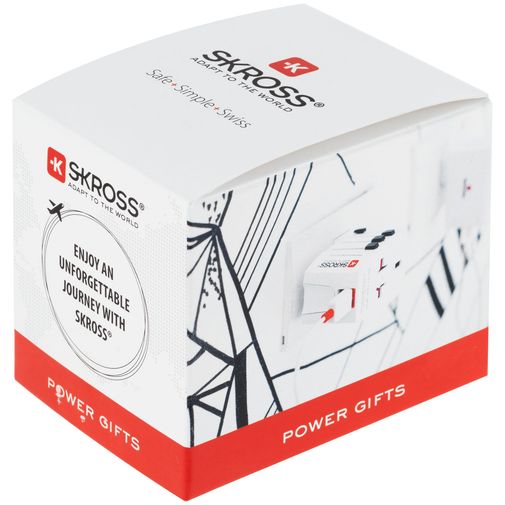 Универсальное зарядное устройство S-Kross MUV USB (4 типа вилок) Универсальное зарядное устройство S-Kross MUV USB (4 типа вилок)