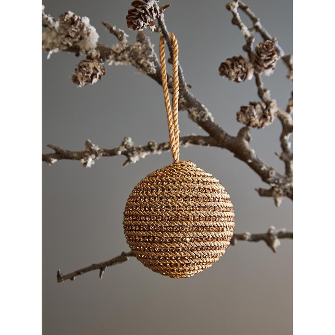 Набор елочных украшений Rustic diamonds из коллекции New Year Essential, 3 шт.