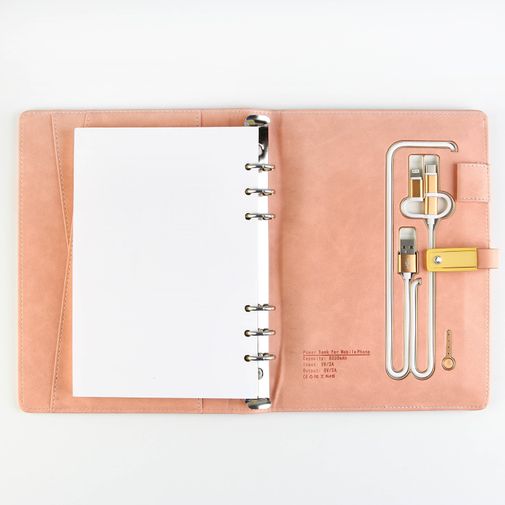 Ежедневник со встроенной зарядкой и флешкой Мечтай 8000 mAh 16Гб Ежедневник со встроенной зарядкой и флешкой Мечтай 8000 mAh 16Гб