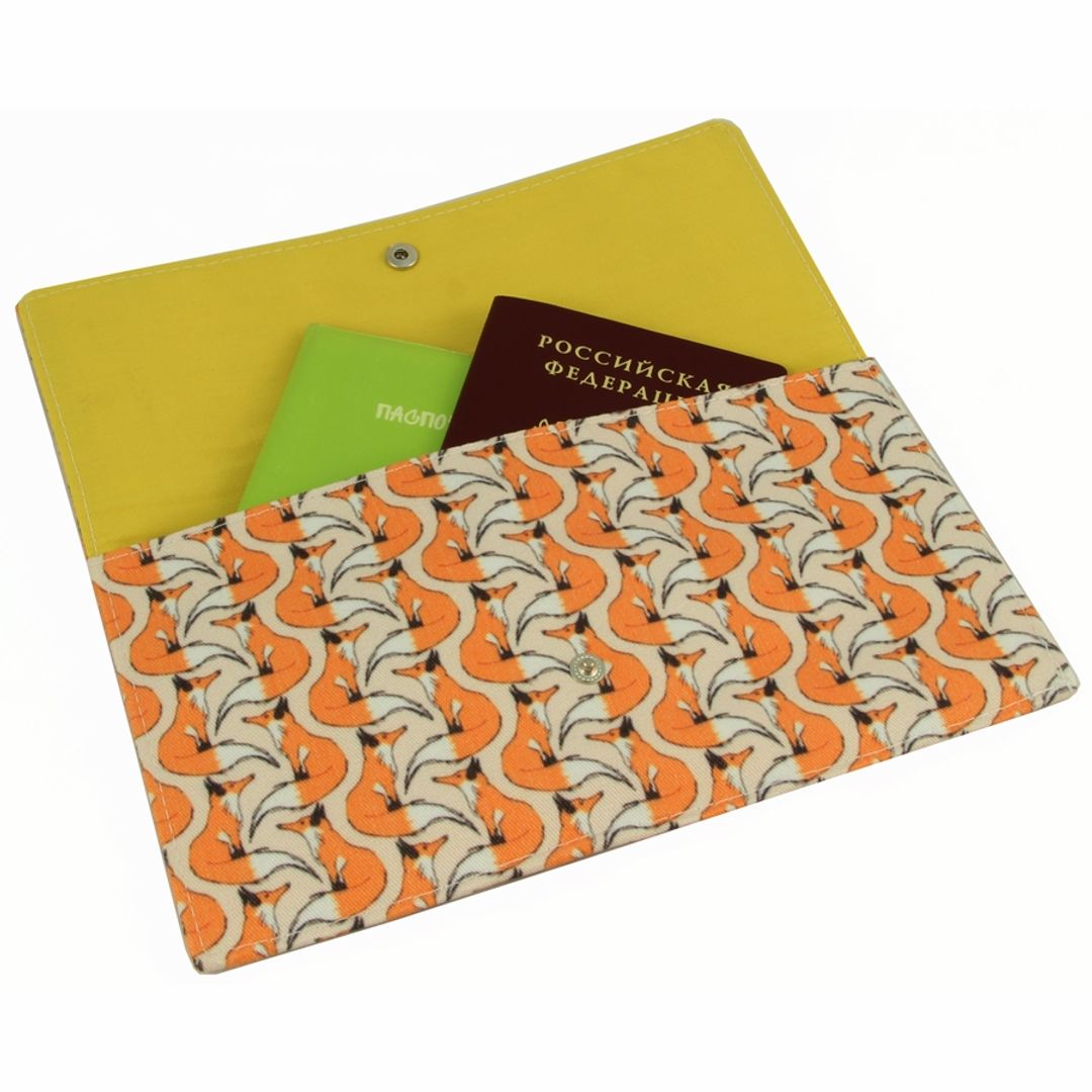 Конверт для путешествий Fox С документами