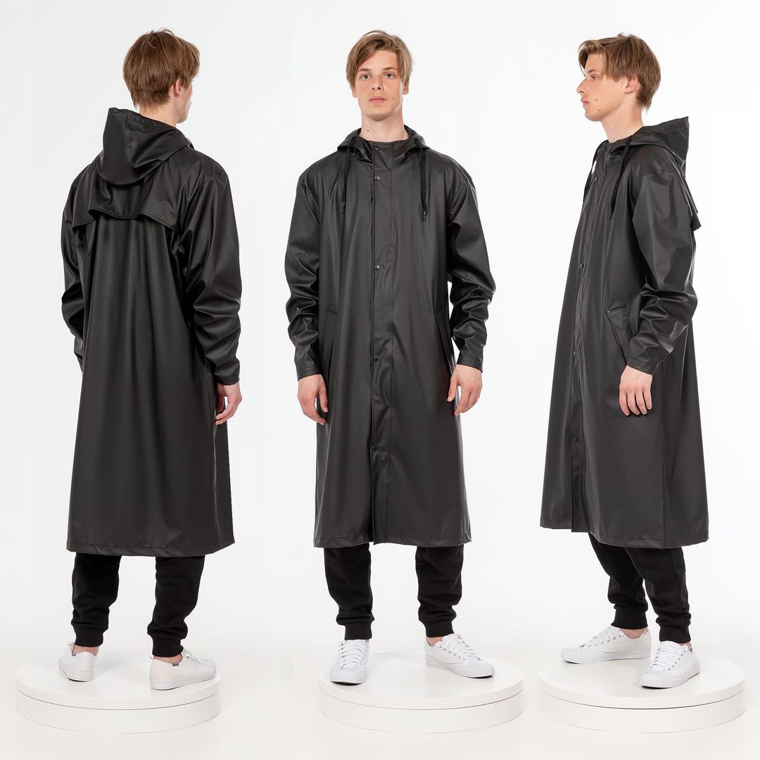 Плащ-дождевик Макинтош R3 (Черный) Плащ-дождевик Макинтош R3 (Черный)