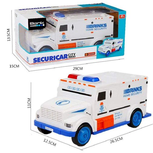 Копилка с кодовым замком Полицейская машина