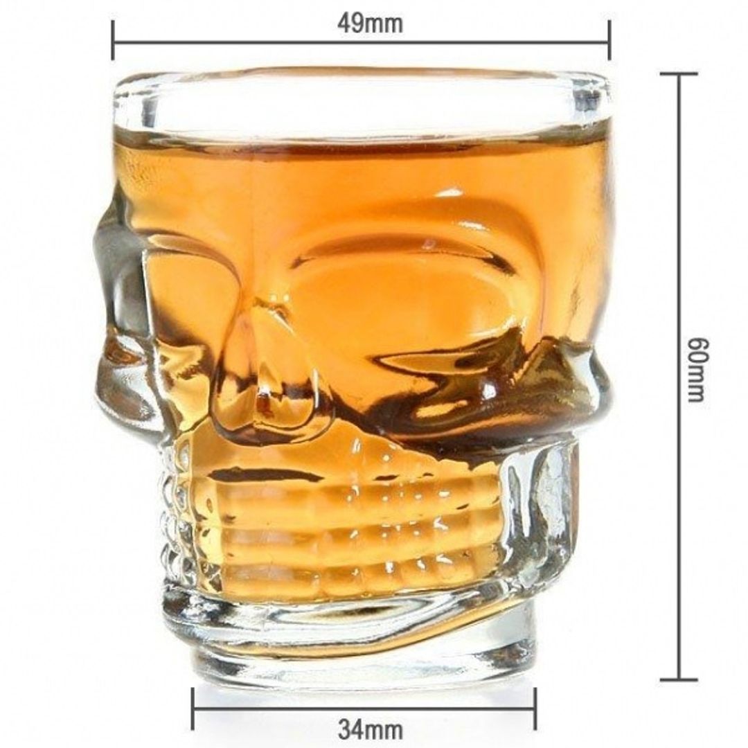 Стопки Череп (6 шт.) Стопки Череп (6 шт.)