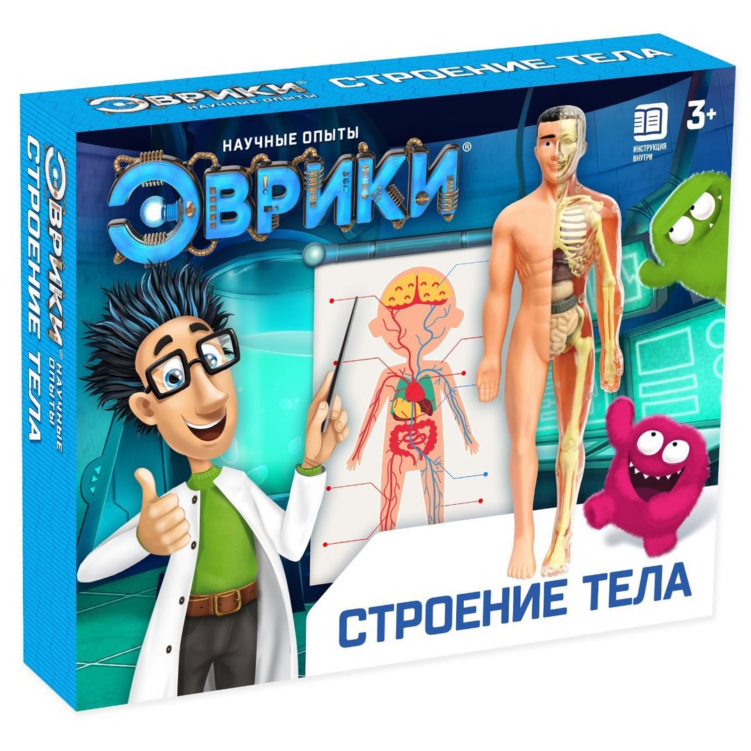 Набор для опытов Строение тела