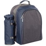 Набор для пикника Fridag на 2 персоны (темно-синий с серым)