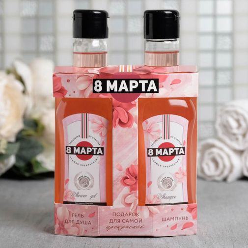 Подарочный набор Мартини (гель для душа и шампунь) Подарочный набор Мартини (гель для душа и шампунь)