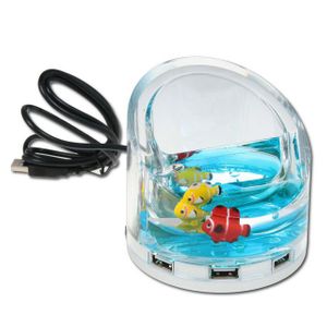USB Хаб Аквариум Подставка для телефона
