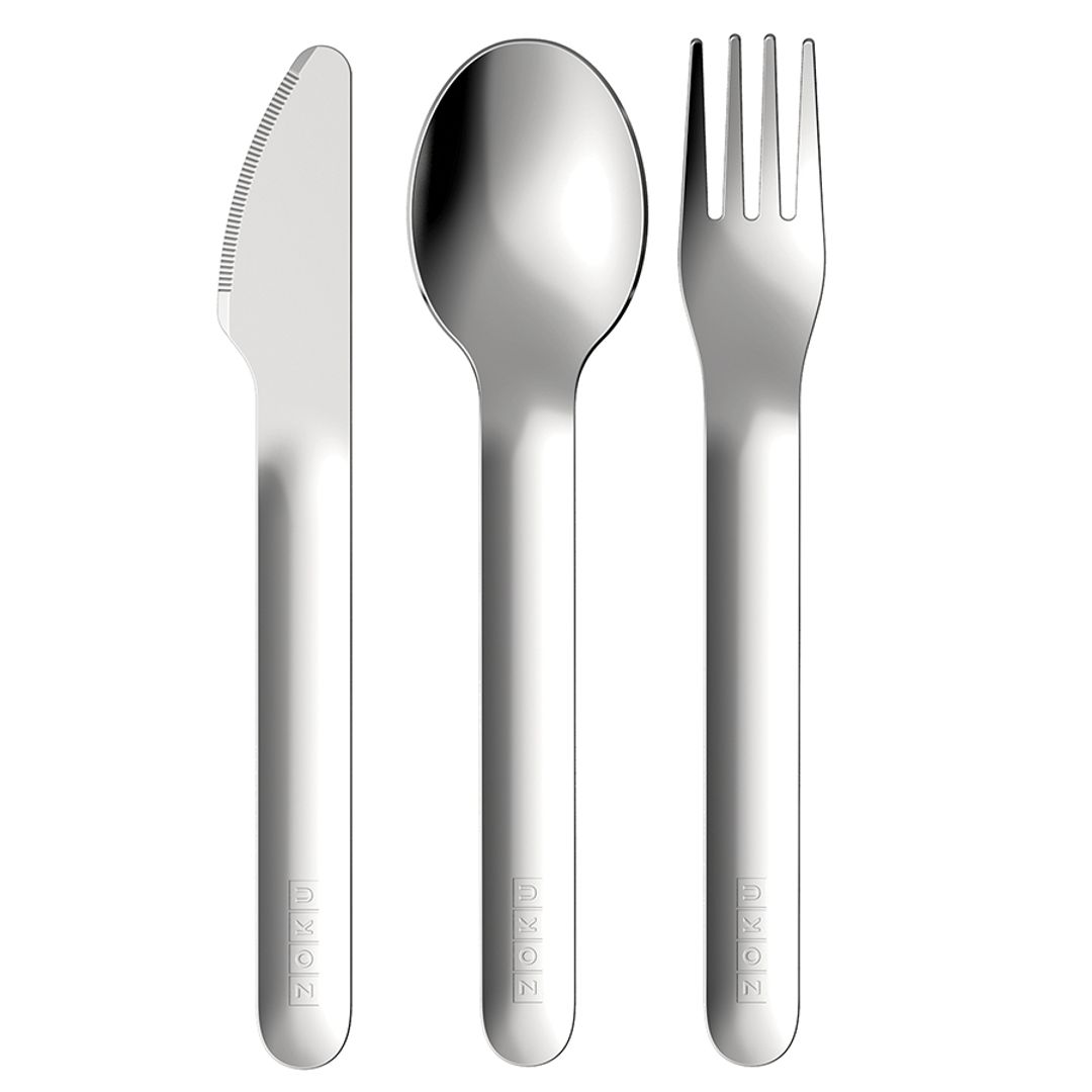 Набор из 3-х столовых приборов в футляре Zoku