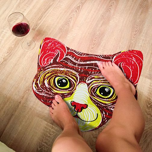 Коврик для входной двери Кот Джордж Коврик для входной двери Кот Джордж